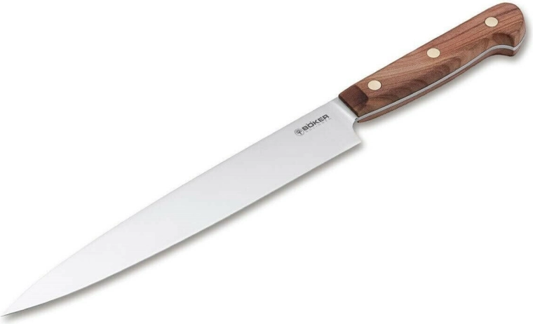 Böker Manufaktur Solingen Cottage-Craft nóż do porcjowania 22 cm, drewno śliwowe
