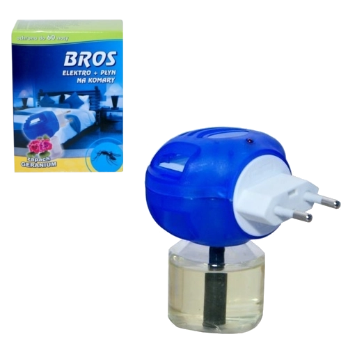 BROS elektrofumigator przeciw komarom z wkładem 40 ml
