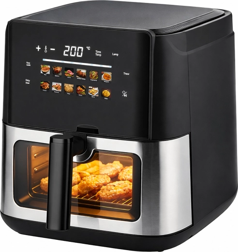 Frytkownica beztłuszczowa (air fryer) 8 l 1700 W z 12 programami