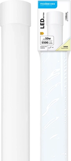 Modee LED liniowa oprawa 50 W, 1500 mm, 5500 lm, neutralna biel, IP20