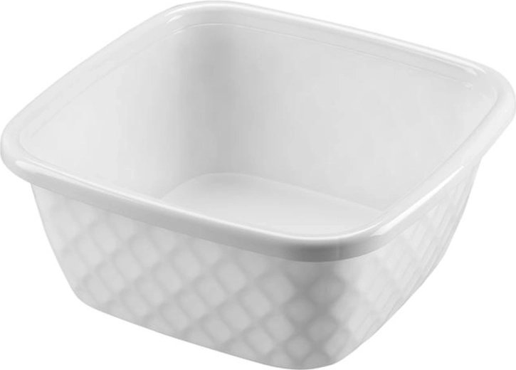 Plastowa kwadratowa misa 9 l HEIDRUN