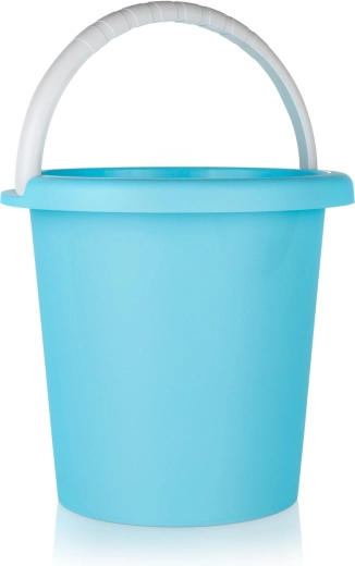 Plastikowe wiadro 10 l z wylewką, turkusowe