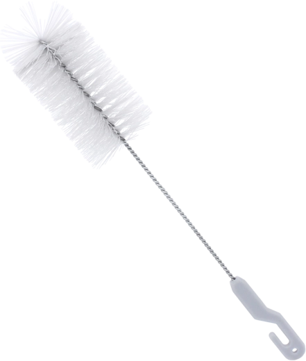 Szczotka do mycia butelek i szklanek 0,5 l z uchwytem, średnica włosia 6,8 cm