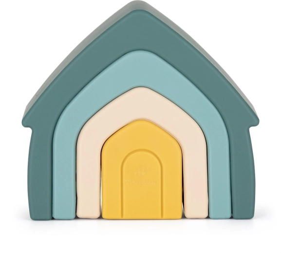 Silikonowa układanka House Misty Green PETITE & MARS
