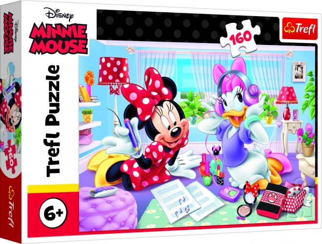 Puzzle 160 elementów – DISNEY MINNIE: Dzień z przyjaciółmi