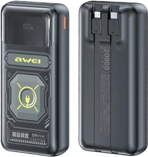 Powerbank P99K 22,5 W 20 000 mAh czarna