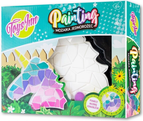 Mozaika z malunkiem jednorożca