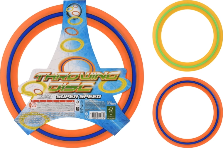 Rzutowy dysk do wody 28,5 cm – mix kolorów