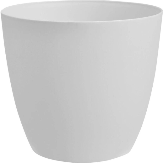 Osłonka na doniczkę Ella 15 cm matowa biała