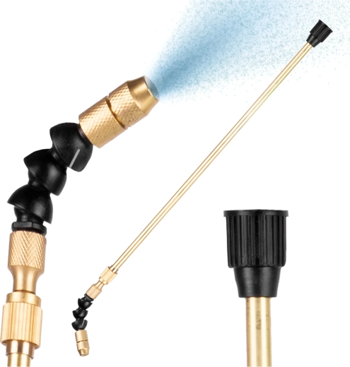 Ręczny opryskiwacz ciśnieniowy MasterSpray 5/8 l z mosiężną teleskopową lancą