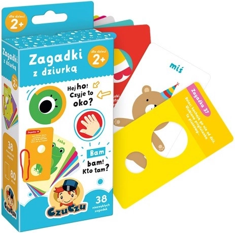 CzuCzu zagadki z wizjerem książeczka 2+