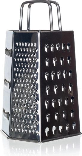 Sześciostronna nierdzewna tarka AZORA 22 cm