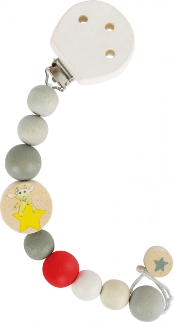 Drewniany klips do smoczka small foot Ludwig