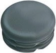 Okrągła zatyczka 12 mm z LDPE, czarna (20 szt.)