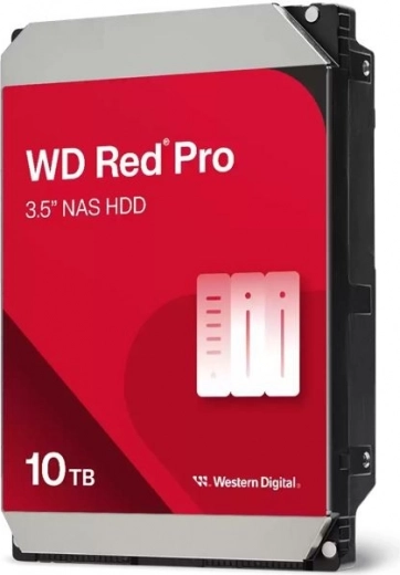 Dysk twardy WD Red Pro 10 TB 3,5" SATA 7200 obr./min, 256 MB cache