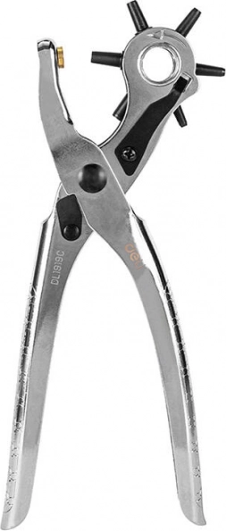 Deli tools dziurkacz do skóry 9" (srebrny)