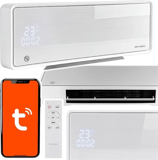 Kurtyna powietrzna Maltec PT5800W-WH WiFi z pilotem zdalnego sterowania - 1 szt.