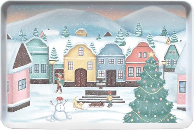 Melaminowa taca do serwowania Wioseczka 40 × 27 cm