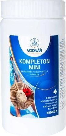 Tabletki do basenów VODNÁŘ Kompleton Mini 3w1 20 g, 1 kg