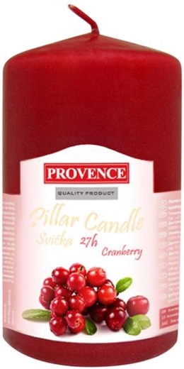 Świeca walec o zapachu żurawiny 6 × 11,1 cm