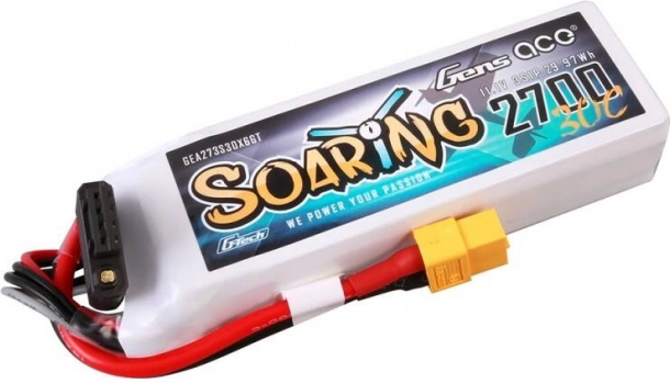 Gens Ace G‑Tech Soaring 2700 mAh 11,1 V 30C akumulator LiPo 3S