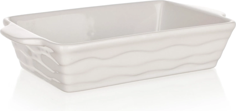 Ceramiczna forma do zapiekania CULINARIA biała 20,5 × 12 cm