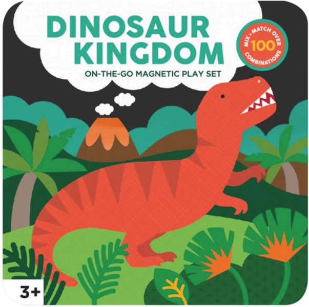 Magnetyczny zestaw do zabawy dinozaury Petit Collage