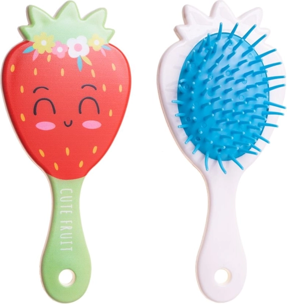 Dziecięca antystatyczna szczotka do włosów – zielona