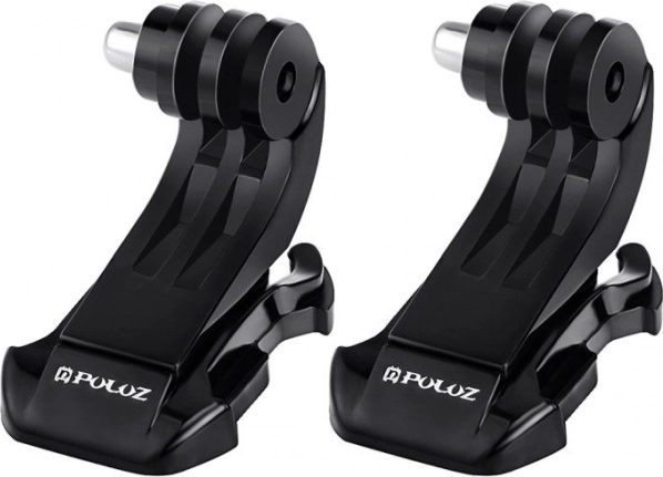 Podwójny uchwyt J‑hook PULUZ do kamer sportowych (DJI, GoPro, Insta360)