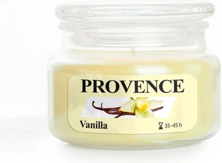 Świeca zapachowa w szkle PROVENCE wanilia 45 godzin