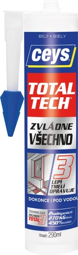 Uniwersalny klej i uszczelniacz Total Tech 290 ml Ceys – Biały