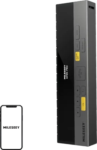 Mileseey DP20 Pro laserowy dalmierz z OLED i Bluetooth (0,25–120 m)
