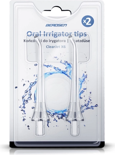 Zapasowe dysze do irygatora Berdsen X6/X4 – 2 szt.