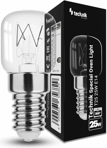 Żarówka do piekarnika Technik Special Oven Light T25 E14 25 W ciepła biała