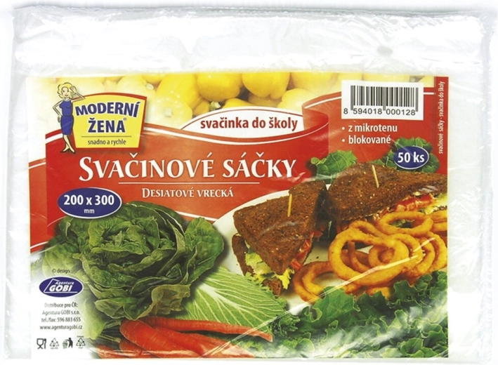 Torebki śniadaniowe 20 × 30 cm, 50 szt.