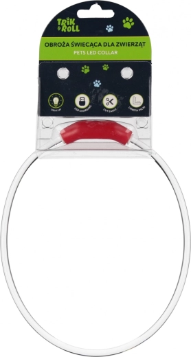 Świecąca obroża LED z ładowaniem USB dla psów i kotów