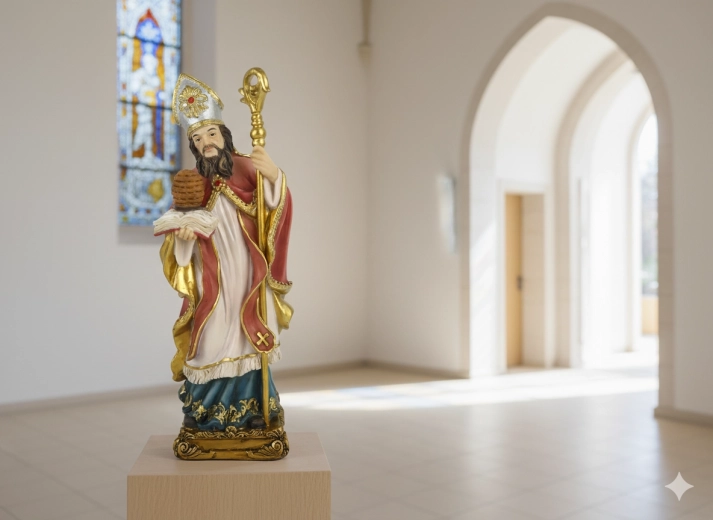 Figurka świętego Ambrożego 21,5 cm