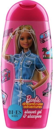 Barbie Dreamhouse żel pod prysznic i szampon 2w1 dla dzieci 250 ml