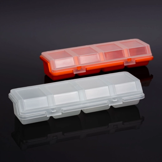 Plastikowy organizer z 4 przegródkami