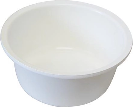 Plastowa miska 42 cm – Biała