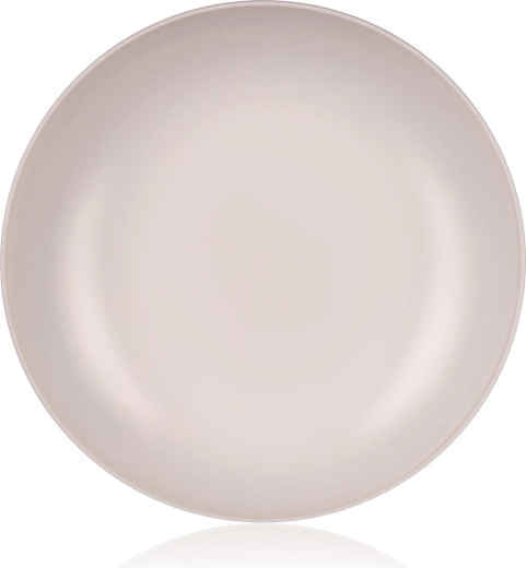 Głęboki talerz 22 cm Culinaria Latte, plastikowy