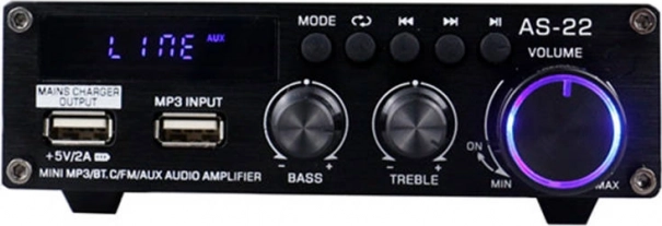 Wzmacniacz dźwięku BLITZWOLF AS-22 45 W z Bluetooth 5.0 i pilotem