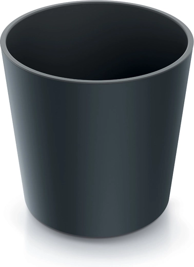 Donica URBI ROUND z wkładem 30 cm antracyt