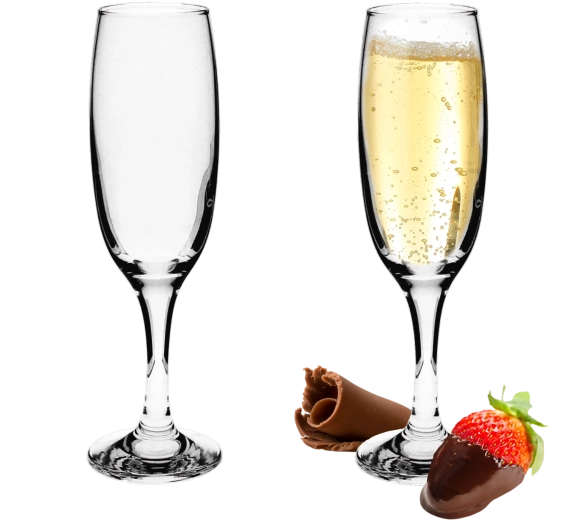 Zestaw kieliszków do szampana LAV Empire 220 ml – 6 szt.