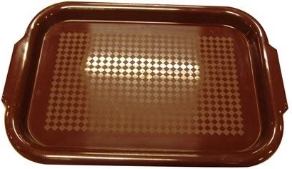 Plastowa taca do serwowania 47 × 33 cm – mix kolorów