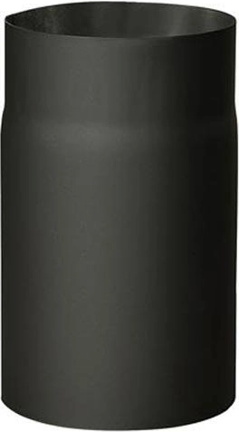 Rura dymowa 120 mm, długość 250 mm, grubość 1,5 mm, czarna