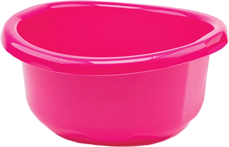 Głęboka plastikowa misa z uchwytami 20 l, średnica 45,5 cm, mix kolorów