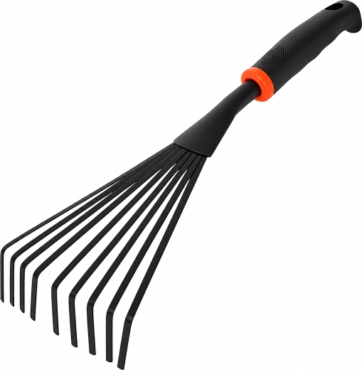 Ogrodowe wachlarzowe grabki ręczne 37 cm