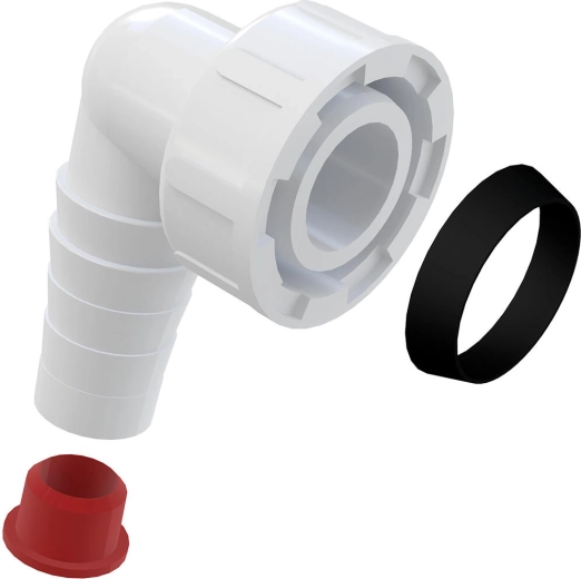 Kolanko komplet G1" do podłączenia pralki/zmywarki do syfonu (17–23 mm)
