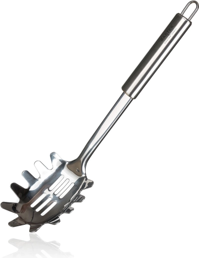 Łyżka do spaghetti AZORA ze stali nierdzewnej 30 cm